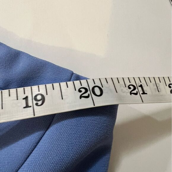 Parker Women's Blue Peplum Sweetheart Tank Top Size XXL - Picture 6 of 11